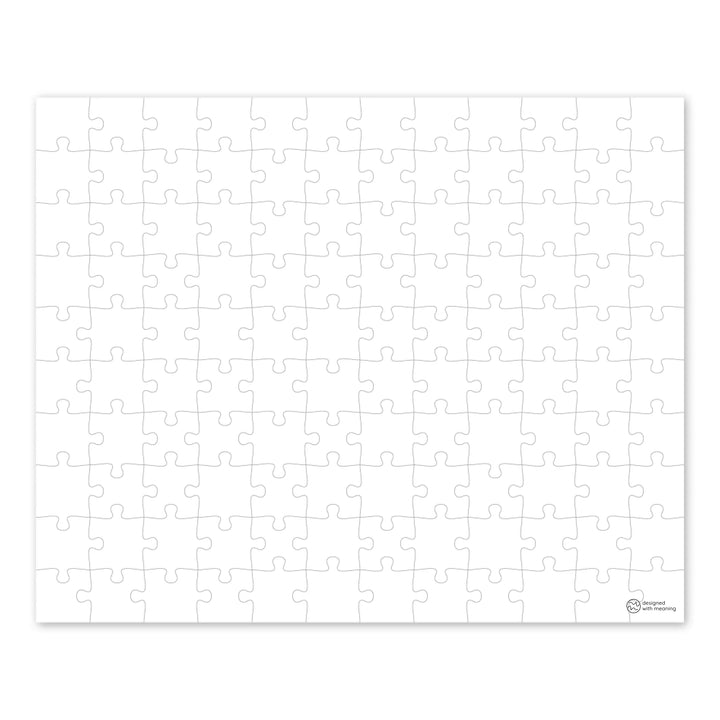 Classic City Map - Personalized Jigsaw Puzzle