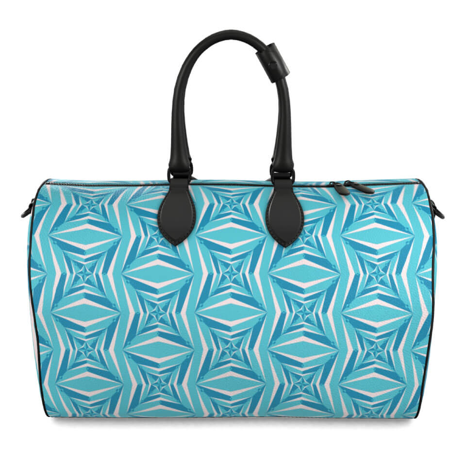 Stella Voyager 50 Duffle Bag Lagoon, Leather Handbag, Designed With Meaning