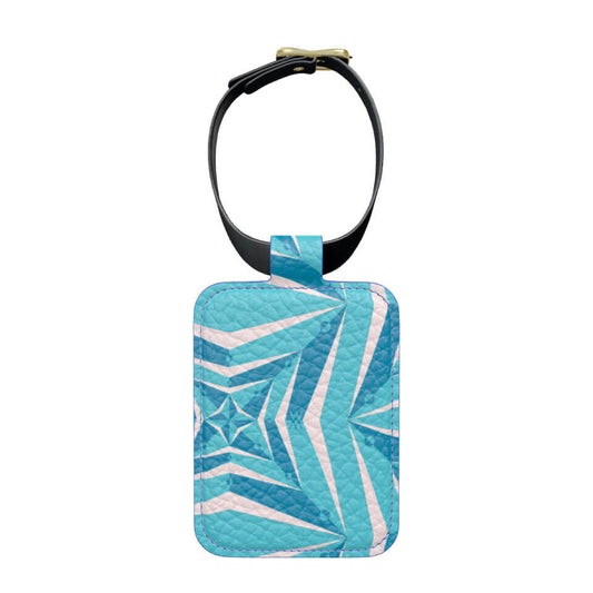 Stella Voyager Luggage Tag Lagoon, Leather Tag, Designed With Meaning