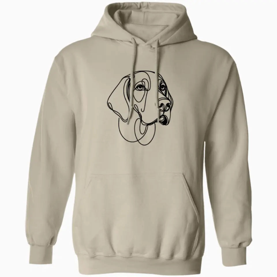 The Forever Fido Artwork Classic Fit Hoodie