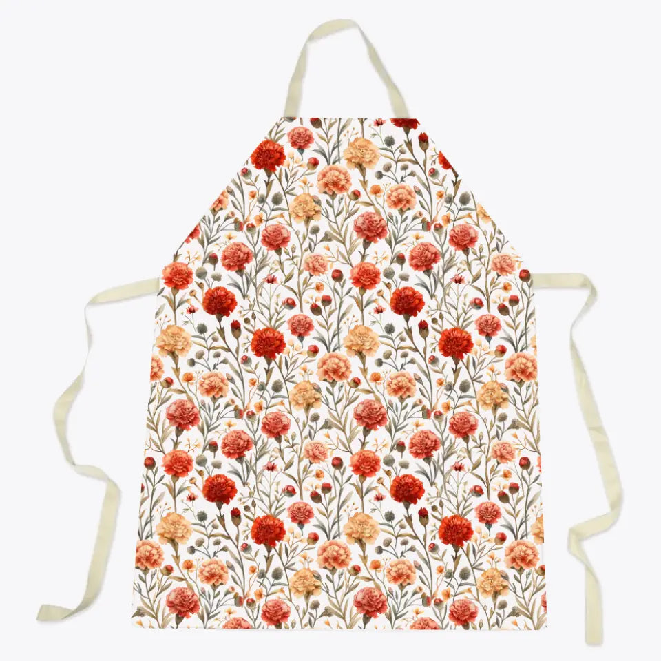 Carnation Apron