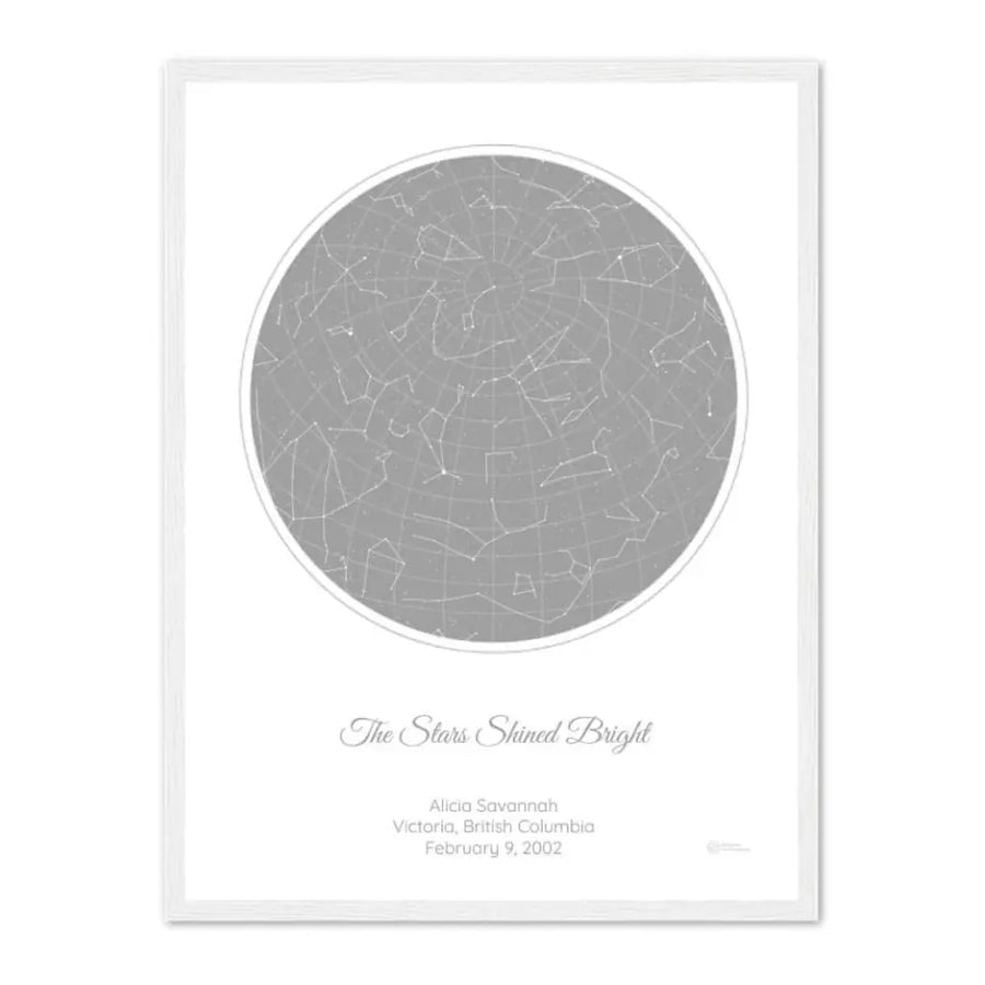 Personalized Gift for Friend - Choose Star Map, Street Map, or Your Photo