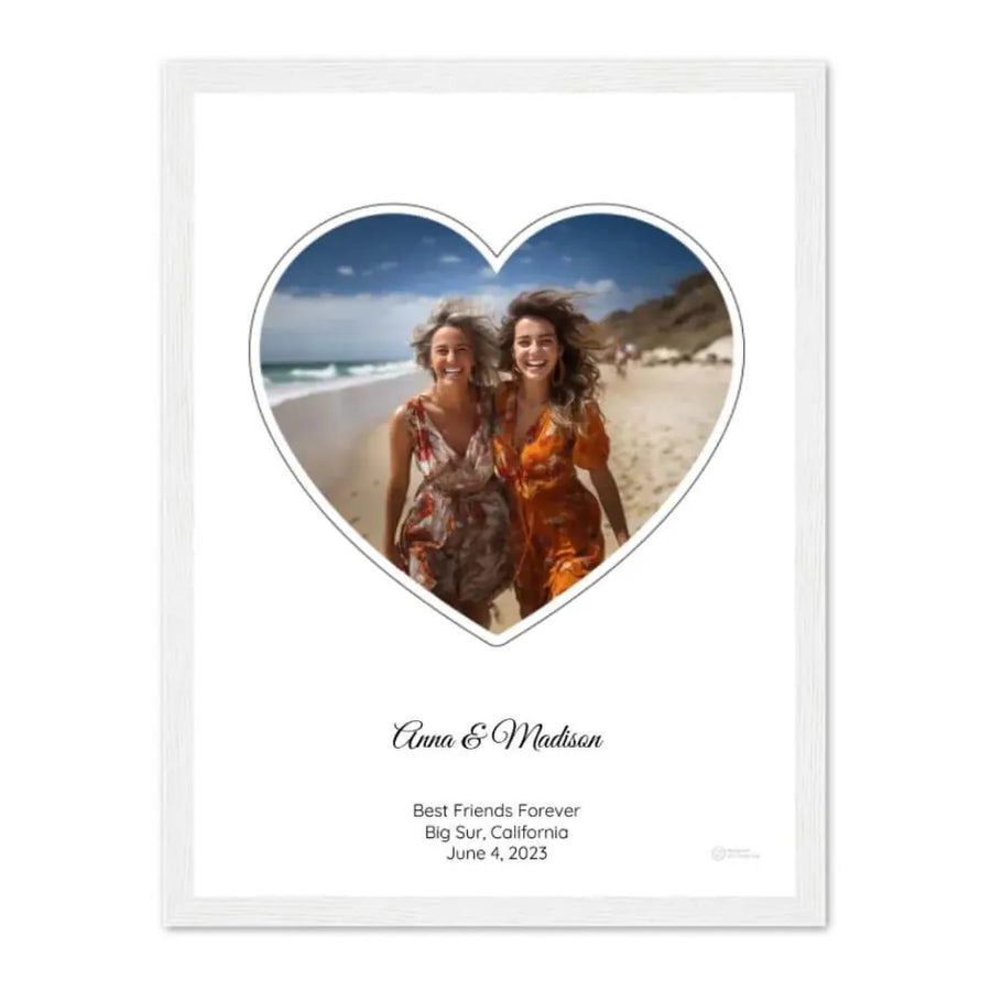 Personalized Gift for Maid of Honor - Choose Star Map, Street Map, or Your Photo